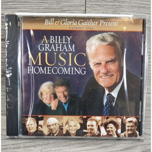 A Billy Graham Music Homecoming, Vol. 1 by Bill & Gloria Gaither (CD, 2001) New - Picture 1 of 3